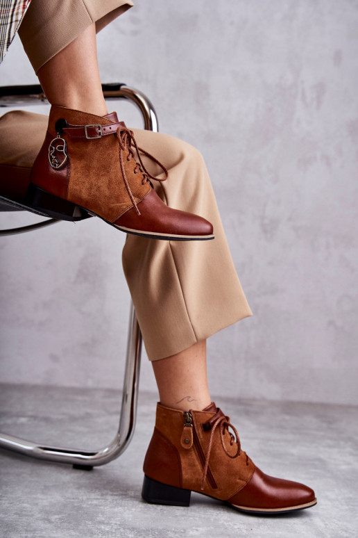 Women's Leather Boots Maciejka 5743A-29 Brown Women's Leather Boots Maciejka 5743A-29 Brown