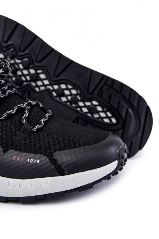 Męskie Buty Sportowe Big Star KK174015 Czarne