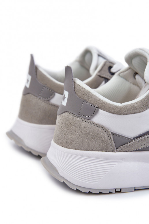Men's sports shoes Big Star KK174021 White and Grey Men's sports shoes Big Star KK174021 White and Grey