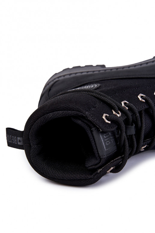 Men's Boots Memory Foam Big Star KK174206 Black Men's Boots Memory Foam Big Star KK174206 Black