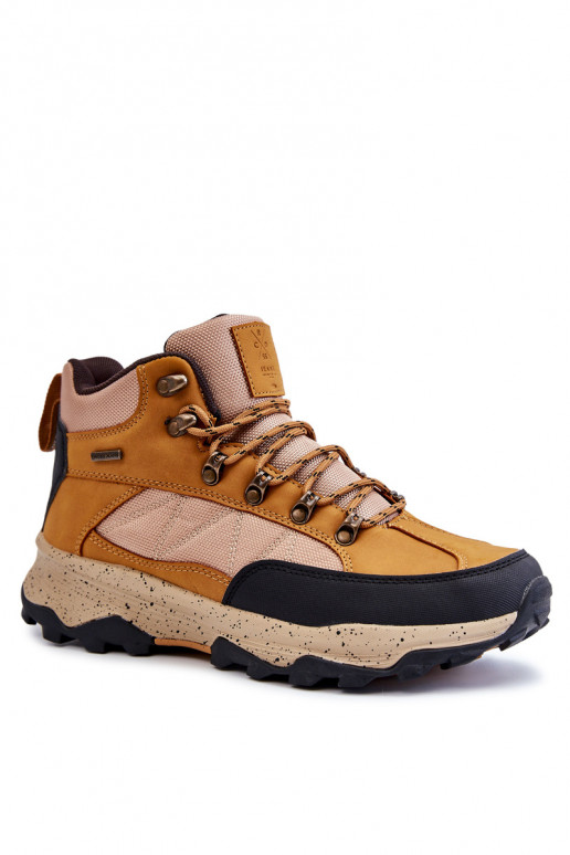 Men's Warm Trekking Shoes Cross Jeans KK1R4020C Camel Men's Warm Trekking Shoes Cross Jeans KK1R4020C Camel