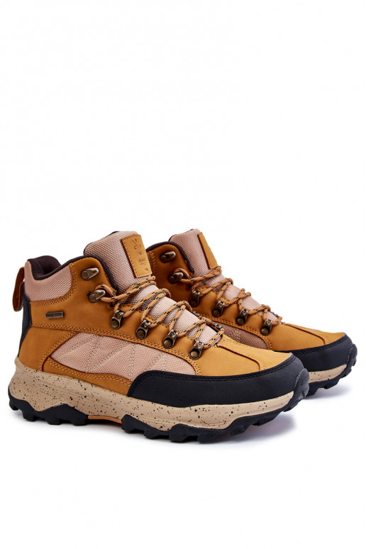 Men's Warm Trekking Shoes Cross Jeans KK1R4020C Camel Men's Warm Trekking Shoes Cross Jeans KK1R4020C Camel