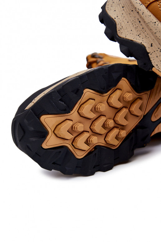 Men's Warm Trekking Shoes Cross Jeans KK1R4020C Camel Men's Warm Trekking Shoes Cross Jeans KK1R4020C Camel