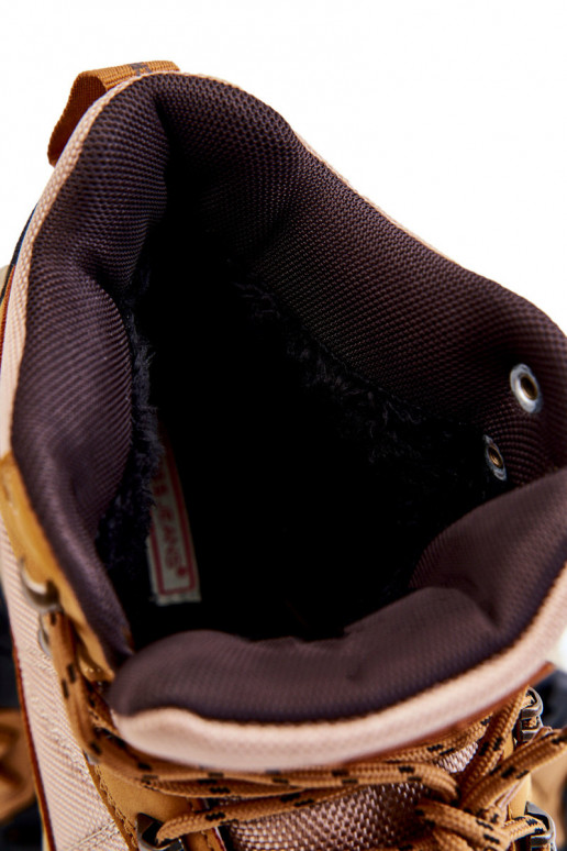 Men's Warm Trekking Shoes Cross Jeans KK1R4020C Camel Men's Warm Trekking Shoes Cross Jeans KK1R4020C Camel