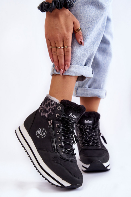 Women's Warm Boots Lee Cooper LCJ-22-31-1448 Black Women's Warm Boots Lee Cooper LCJ-22-31-1448 Black