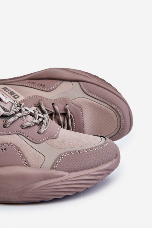 Men's Light Sneakers Memory Foam System Big Star LL174151 Beige Men's Light Sneakers Memory Foam System Big Star LL174151 Beige