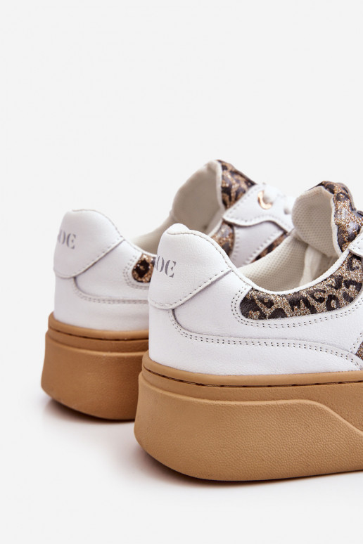 Women's Comfortable Sports Shoes GOE LL2N4052 White-Beige Women's Comfortable Sports Shoes GOE LL2N4052 White-Beige