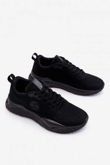 Męskie Sneakersy Memory Foam Big Star LL174248 Czarne 2