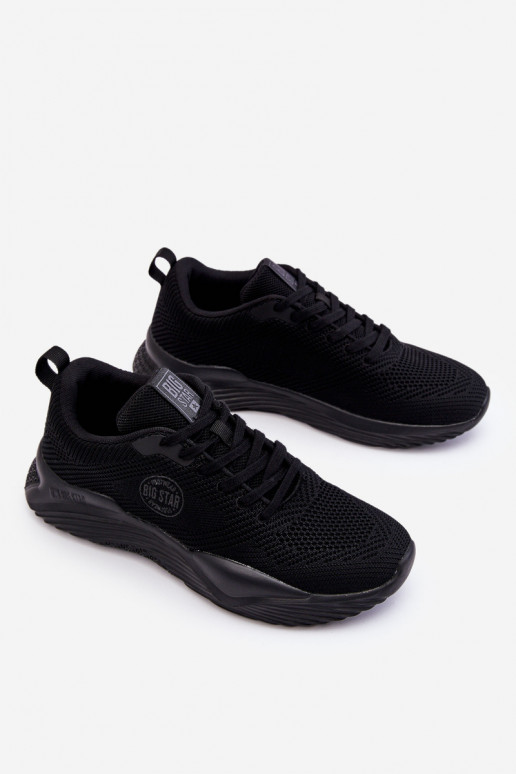 Męskie Sneakersy Memory Foam Big Star LL174248 Czarne
