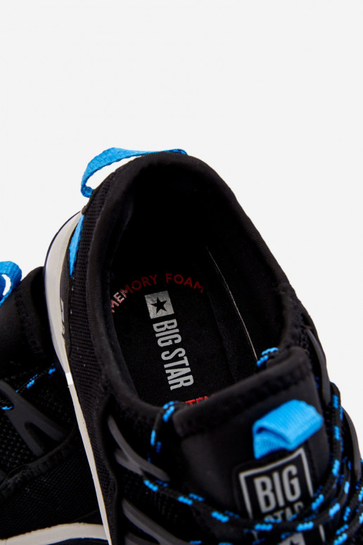 Men's sports shoes Memory Foam System Big Star LL174130 Black Men's sports shoes Memory Foam System Big Star LL174130 Black