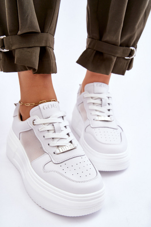 Women's Classic Sports Shoes GOE LL2N4060 White Women's Classic Sports Shoes GOE LL2N4060 White