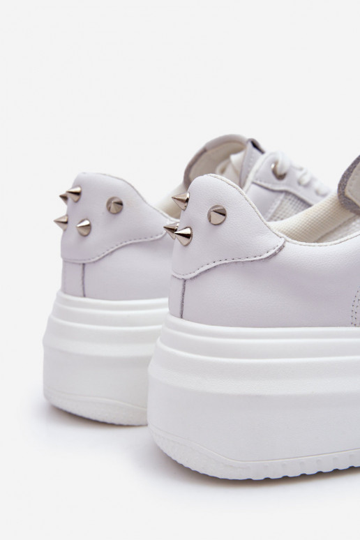 Damskie Klasyczne Buty Sportowe GOE LL2N4060 Białe