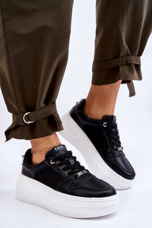 Women's Classic Sports Shoes GOE LL2N4061 Black Women's Classic Sports Shoes GOE LL2N4061 Black