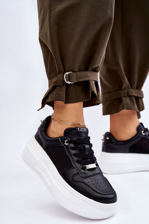 Damskie Klasyczne Buty Sportowe GOE LL2N4061 Czarne