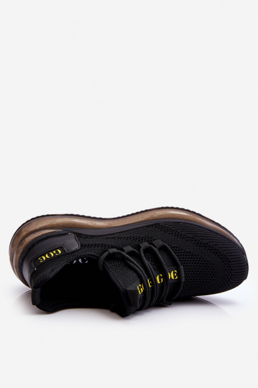 Slip-on Men's Sports Shoes GOE LL1N4024 Black Slip-on Men's Sports Shoes GOE LL1N4024 Black