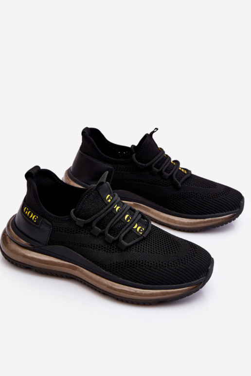 Slip-on Men's Sports Shoes GOE LL1N4024 Black Slip-on Men's Sports Shoes GOE LL1N4024 Black