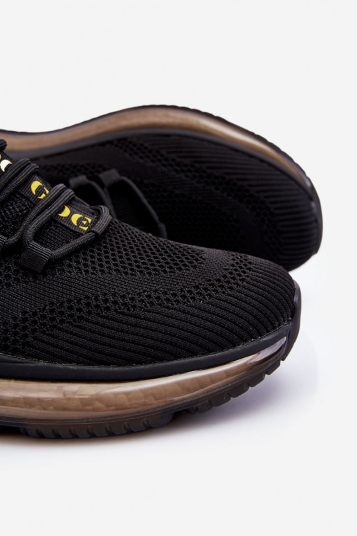 Slip-on Men's Sports Shoes GOE LL1N4024 Black Slip-on Men's Sports Shoes GOE LL1N4024 Black