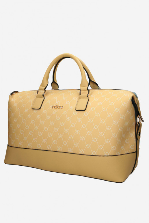 Large Travel Bag NOBO P1250-CM02 Yellow-Blue Large Travel Bag NOBO P1250-CM02 Yellow-Blue