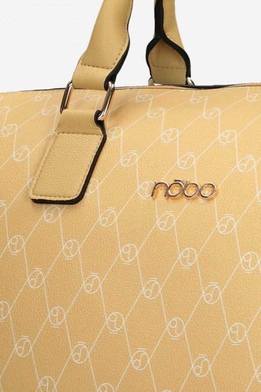 Large Travel Bag NOBO P1250-CM02 Yellow-Blue Large Travel Bag NOBO P1250-CM02 Yellow-Blue