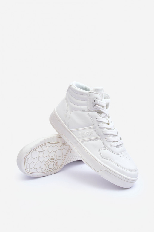 Buty Sportowe Męskie Memory Foam Big Star KK174134 101 Białe