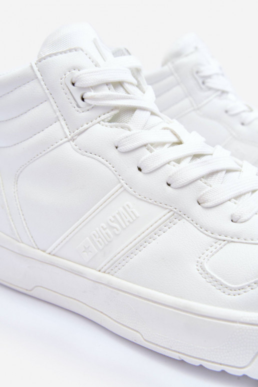 Buty Sportowe Męskie Memory Foam Big Star KK174134 101 Białe