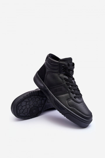 Men's Sport Shoes Memory Foam Big Star KK174135 906 Black 2