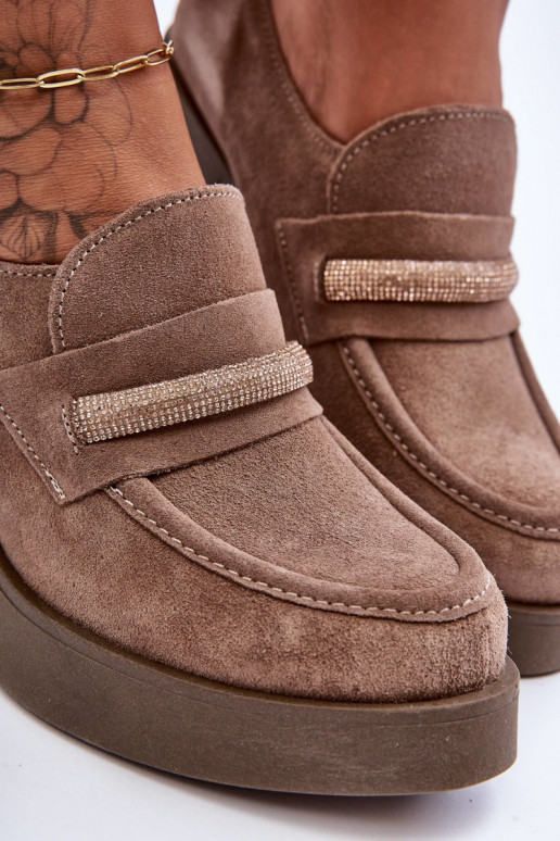 Half-Boots On Heel With Decoration Beige Gelanor Half-Boots On Heel With Decoration Beige Gelanor