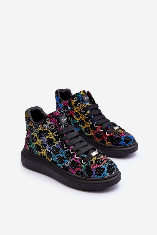 Platform Sports Shoes GOE MM2N4009 Black Platform Sports Shoes GOE MM2N4009 Black