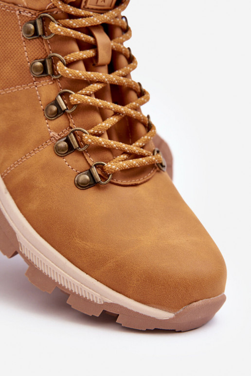 Męskie Buty Trekkingowe Big Star KK174217 Camel