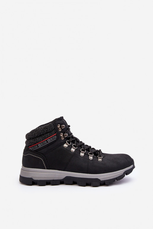 Męskie Buty Trekkingowe Big Star KK174215 Czarne