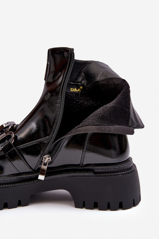 Women's Ankle Boots with Sock Heel D&A MR870-41 Black Women's Ankle Boots with Sock Heel D&A MR870-41 Black