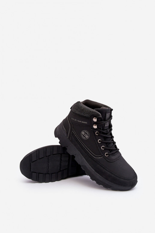 Men's Trekking Shoes Black Big Star MM174016