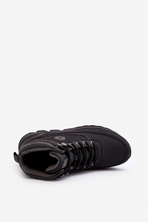 Men's Trekking Shoes Black Big Star MM174016