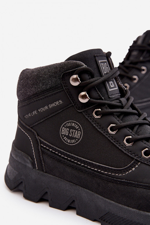 Men's Trekking Shoes Black Big Star MM174016