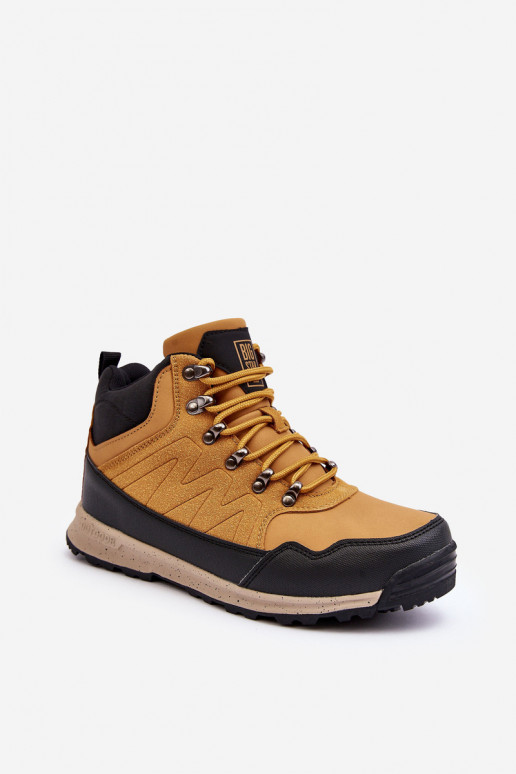 Women's Padded Trekking Shoes Camel Big Star MM274479 Women's Padded Trekking Shoes Camel Big Star MM274479