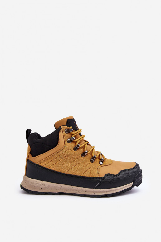 Women's Padded Trekking Shoes Camel Big Star MM274479 Women's Padded Trekking Shoes Camel Big Star MM274479