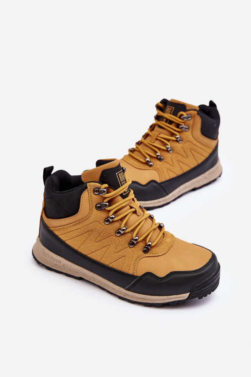 Women's Padded Trekking Shoes Camel Big Star MM274479 Women's Padded Trekking Shoes Camel Big Star MM274479