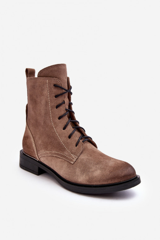 Comfortable Suede Lined Boots Light Brown Lemar Revin Comfortable Suede Lined Boots Light Brown Lemar Revin