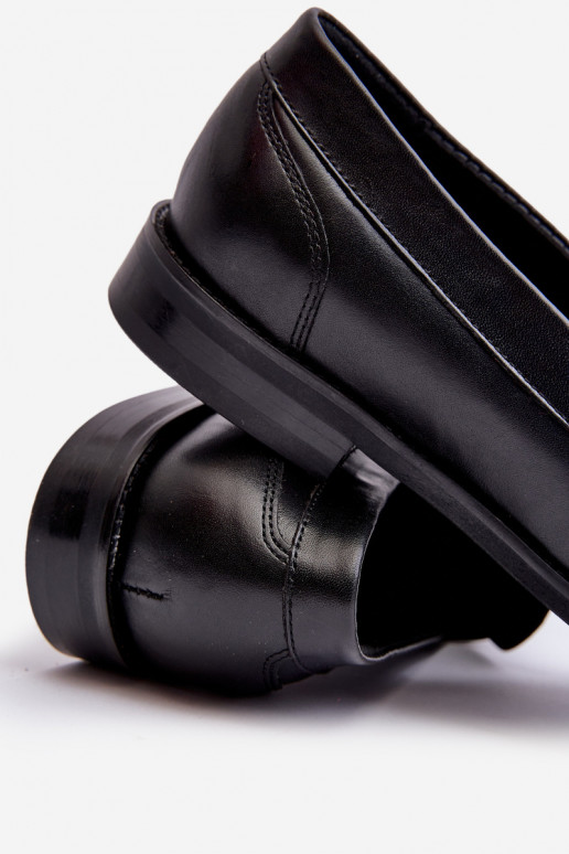 Men's Leather Loafers Zazoo 1570/1 Black Men's Leather Loafers Zazoo 1570/1 Black