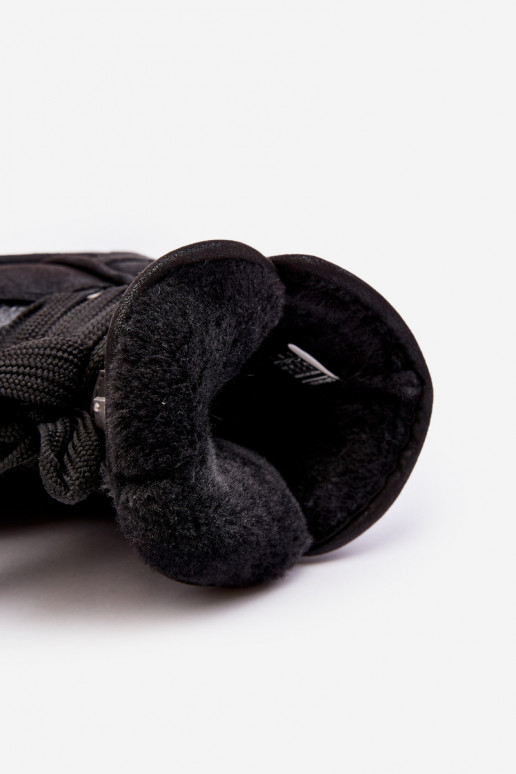 Damskie ŚniegowcewithWiązaniem D.Franklin DFSH370006 Czarne