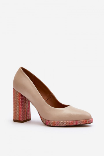 Pumps on Stiletto Laura Messi 2746 Beige