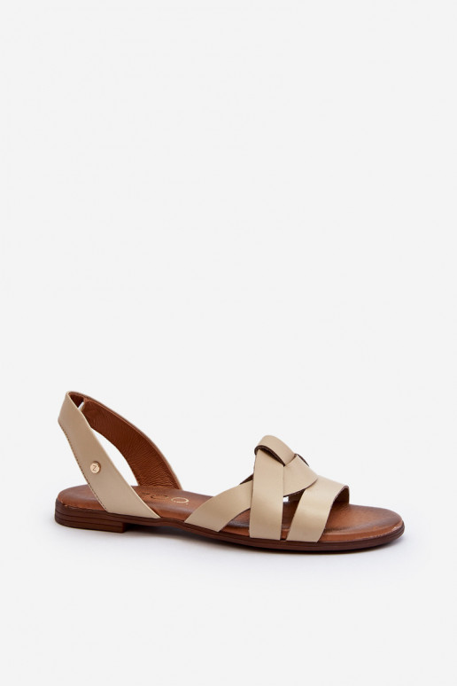 Zazoo 40185 Comfortable Leather Slip-On Sandals Brown Zazoo 40185 Comfortable Leather Slip-On Sandals Brown