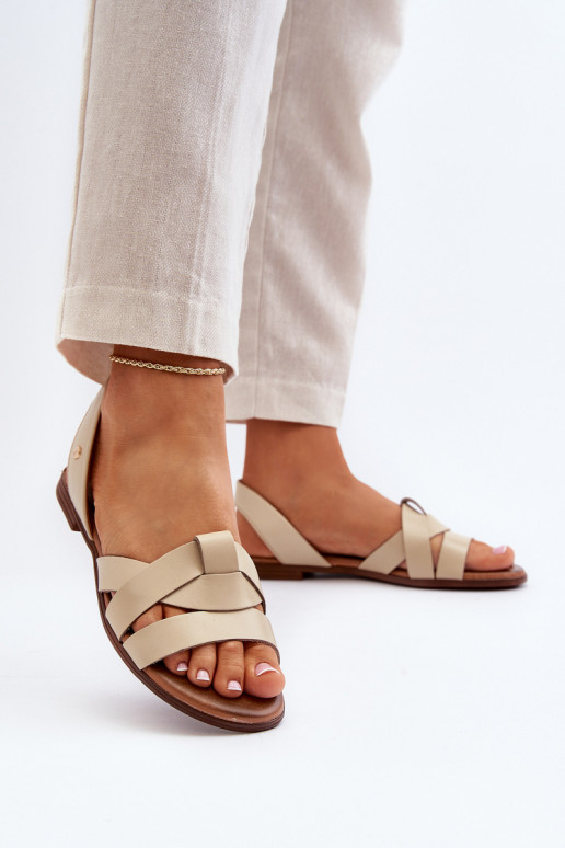 Zazoo 40185 Comfortable Leather Slip-On Sandals Brown Zazoo 40185 Comfortable Leather Slip-On Sandals Brown