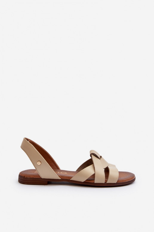 Zazoo 40185 Comfortable Leather Slip-On Sandals Brown Zazoo 40185 Comfortable Leather Slip-On Sandals Brown