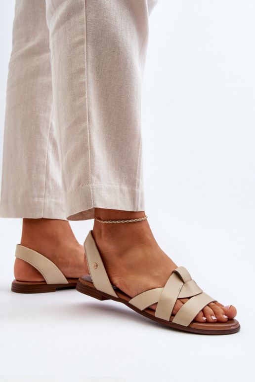 Zazoo 40185 Comfortable Leather Slip-On Sandals Brown Zazoo 40185 Comfortable Leather Slip-On Sandals Brown