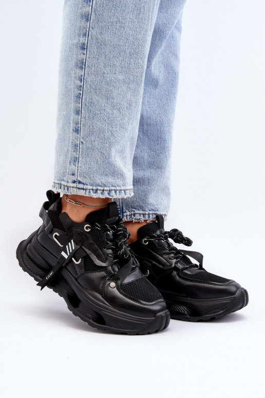 Women's Sneakers GOE NN2N4040 Black Women's Sneakers GOE NN2N4040 Black