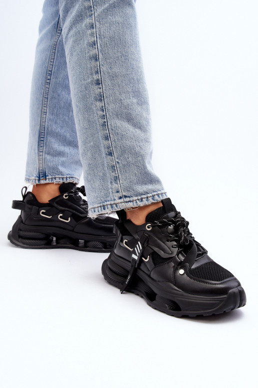 Women's Sneakers GOE NN2N4040 Black Women's Sneakers GOE NN2N4040 Black