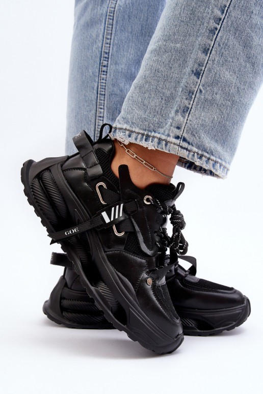 Sneakersy Damskie GOE NN2N4040 Czarne