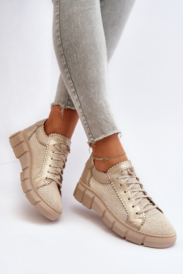 Women's Leather Shoes Maciejka 05850-22 Light Beige 2