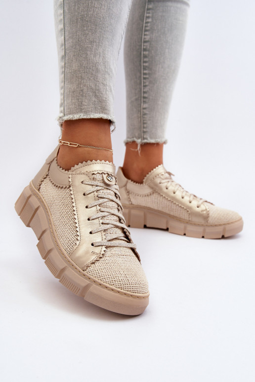 Women's Leather Shoes Maciejka 05850-22 Light Beige Women's Leather Shoes Maciejka 05850-22 Light Beige